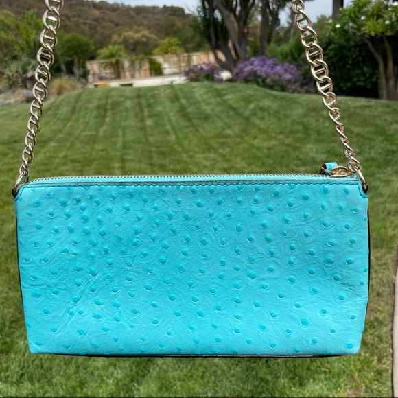 Kate Spade Light Blue Spotted Bag - Picture 4 of 10